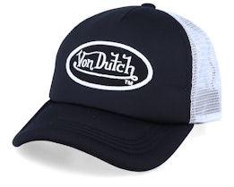 Oval Patch Foam Black/White Trucker - Von Dutch