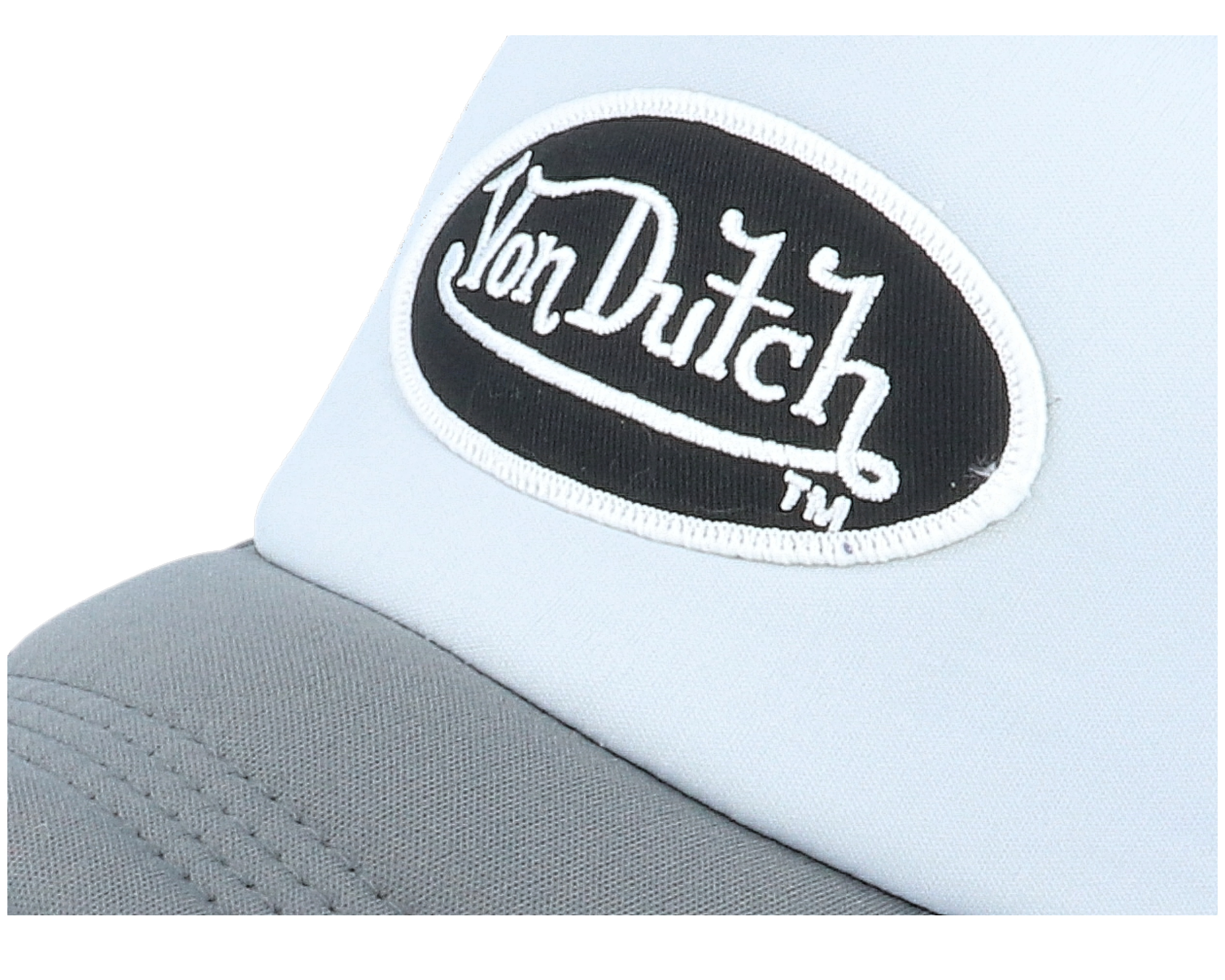 Oval Patch Grey/Dark Grey/Black Trucker - Von Dutch