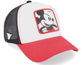 Disney Mickey White/Red/Black Trucker - Capslab