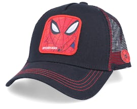 Marvel Spider-man Black/Black/Red Trucker - Capslab