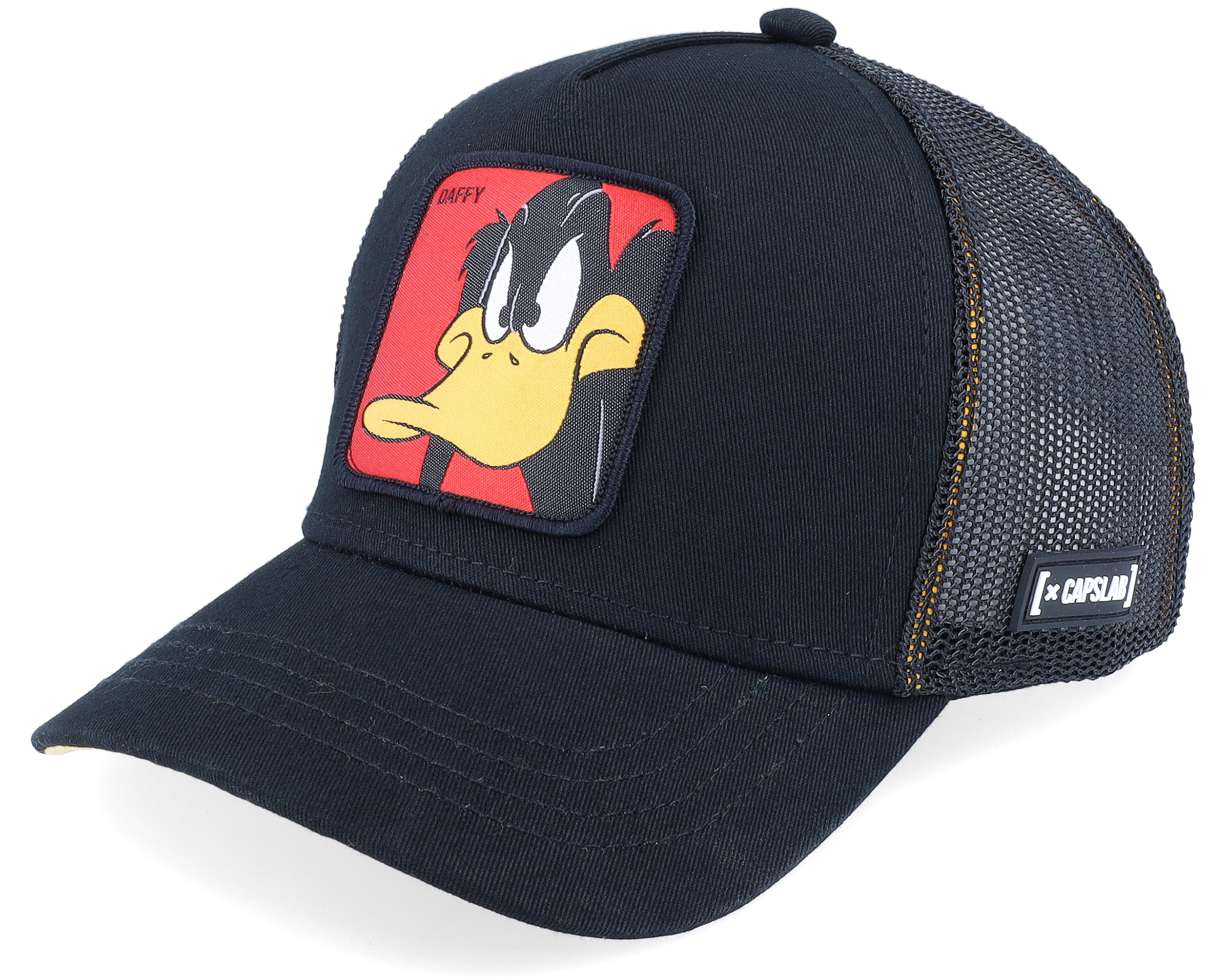 ICEBERG Looney Tunes キャップ ブラック M Looney Tunes patch black gabardine baseball cap | Iceberg
