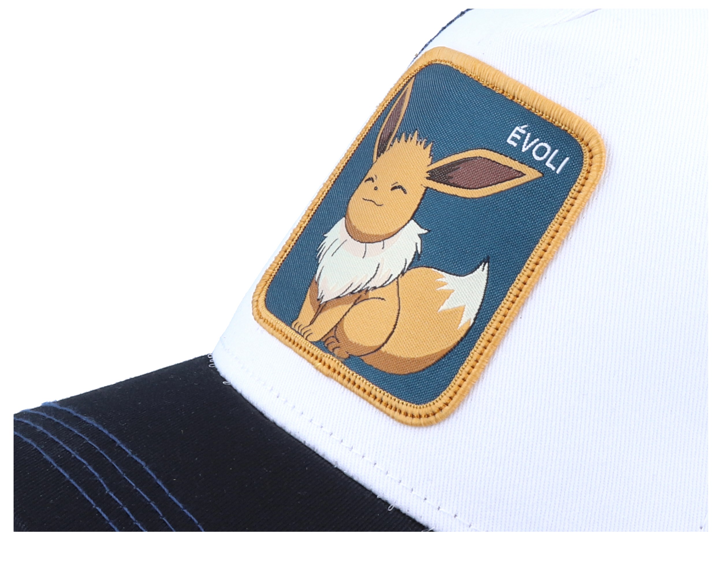 Pokemon Eevee White/Black/Navy Trucker