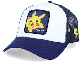Pokemon Pikachu White/Royal Trucker - Capslab