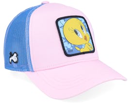 Looney Tunes Tweety Pink/Pink/Blue Trucker - Capslab