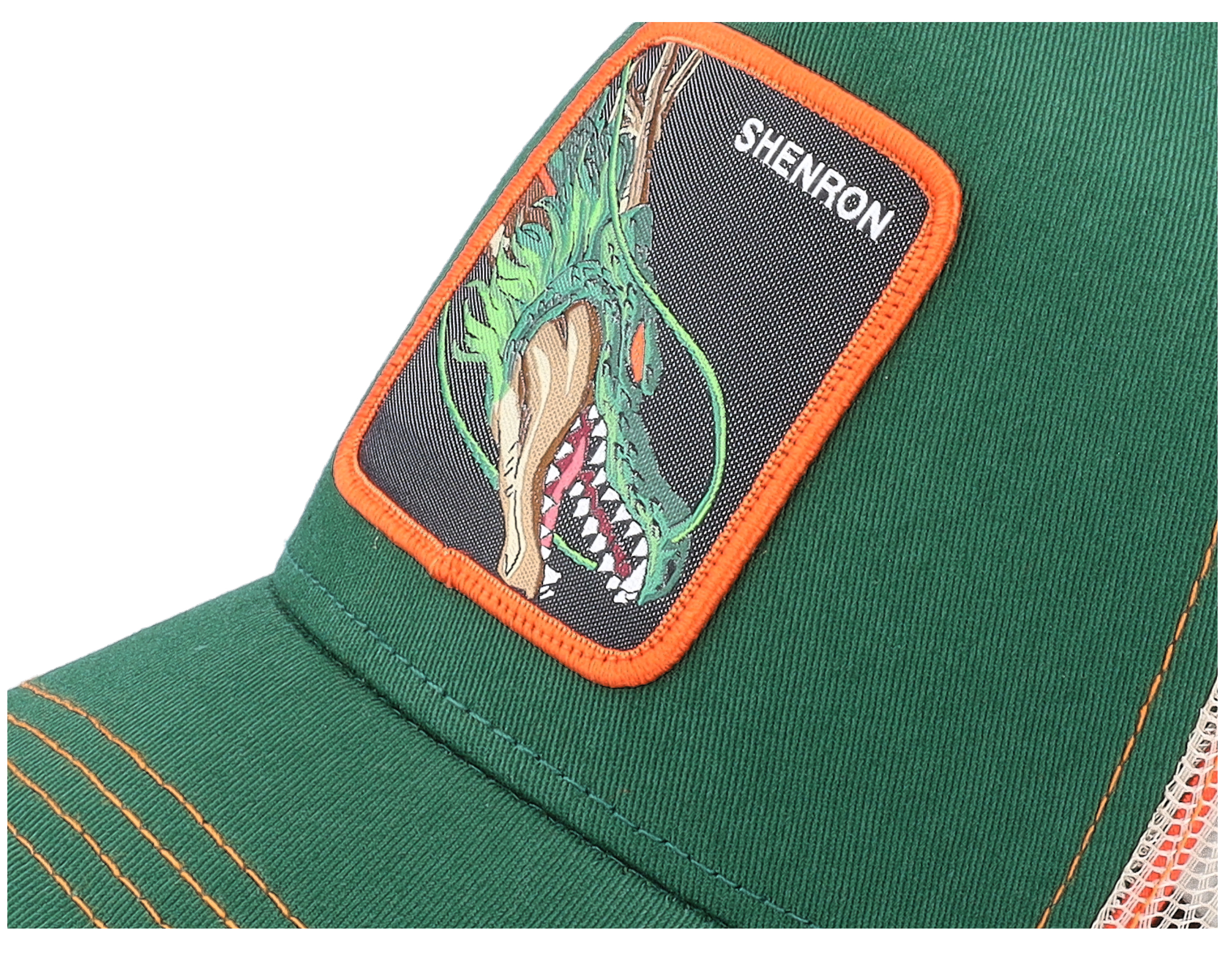 Dragon Ball Z Shenron Green/Beige Trucker Capslab cap