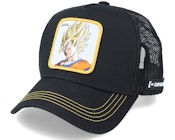 Dragon Ball Z Goku 4 Black Trucker