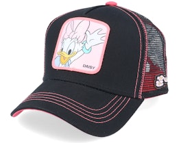 Disney Daisy Duck Black/Pink Trucker - Capslab