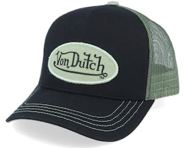 Oval Patch Black/Army Trucker - Von Dutch