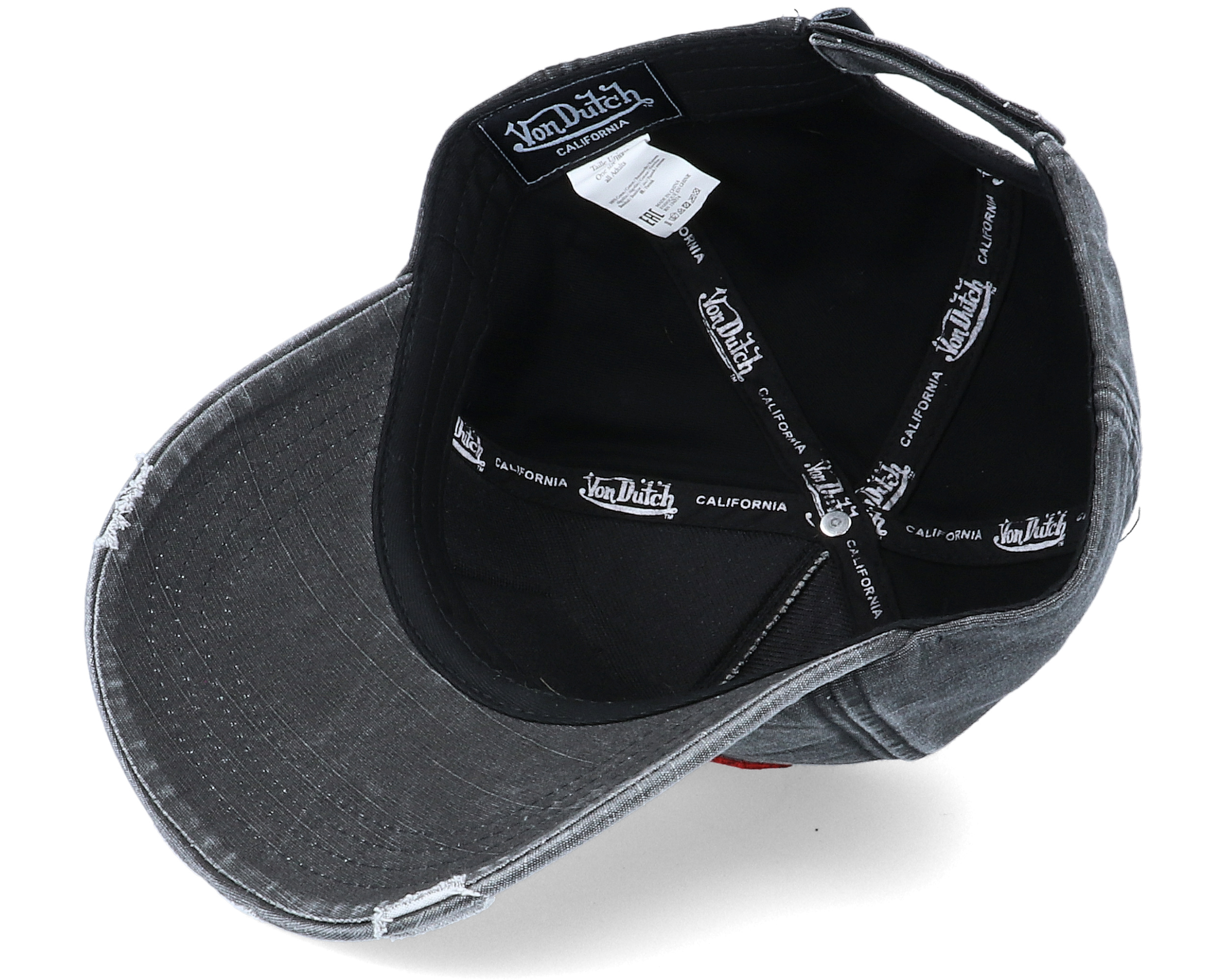 海外限定☆VON DUTCH ボンダッチ サングラス BLACK Von Dutch(ボンダッチ)のメンズ キャップ 人気アイテム