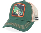 Kids Dragon Ball Z Shenlong Green/Beige Trucker