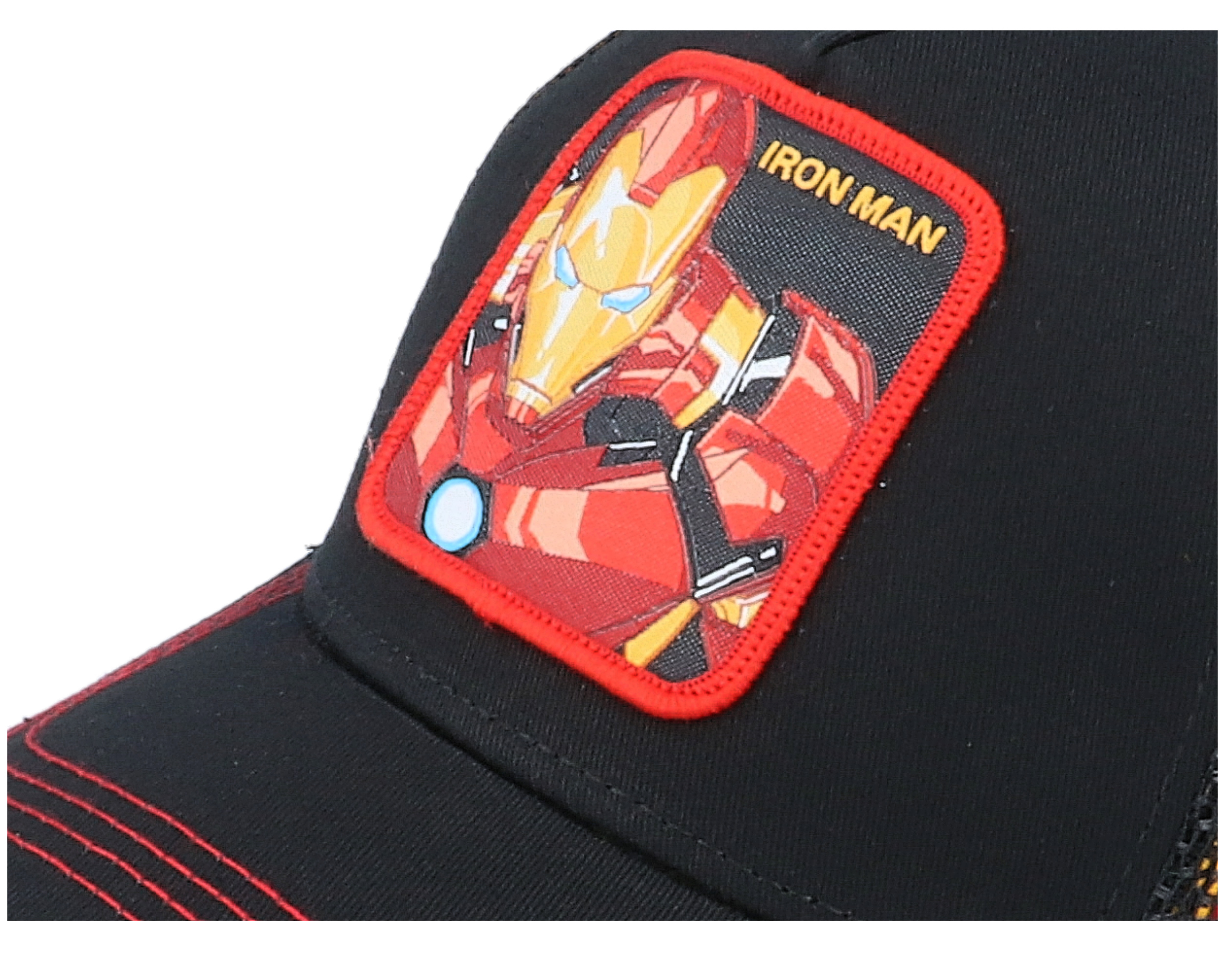 Kids Marvel Iron Man Black Trucker