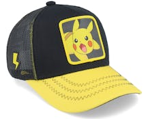 Pokemon Pikachu Black/Yellow Trucker - Capslab
