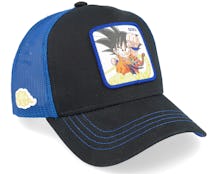 Dragon Ball Goku Black/Blue Trucker - Capslab