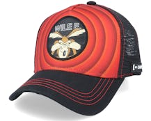 Looney Tunes Wile E Coyote Red/Black Trucker - Capslab