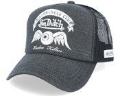 Motorcycle Club Crew Vintage Black/Black Trucker