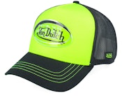 Oval Patch Black/Green Trucker