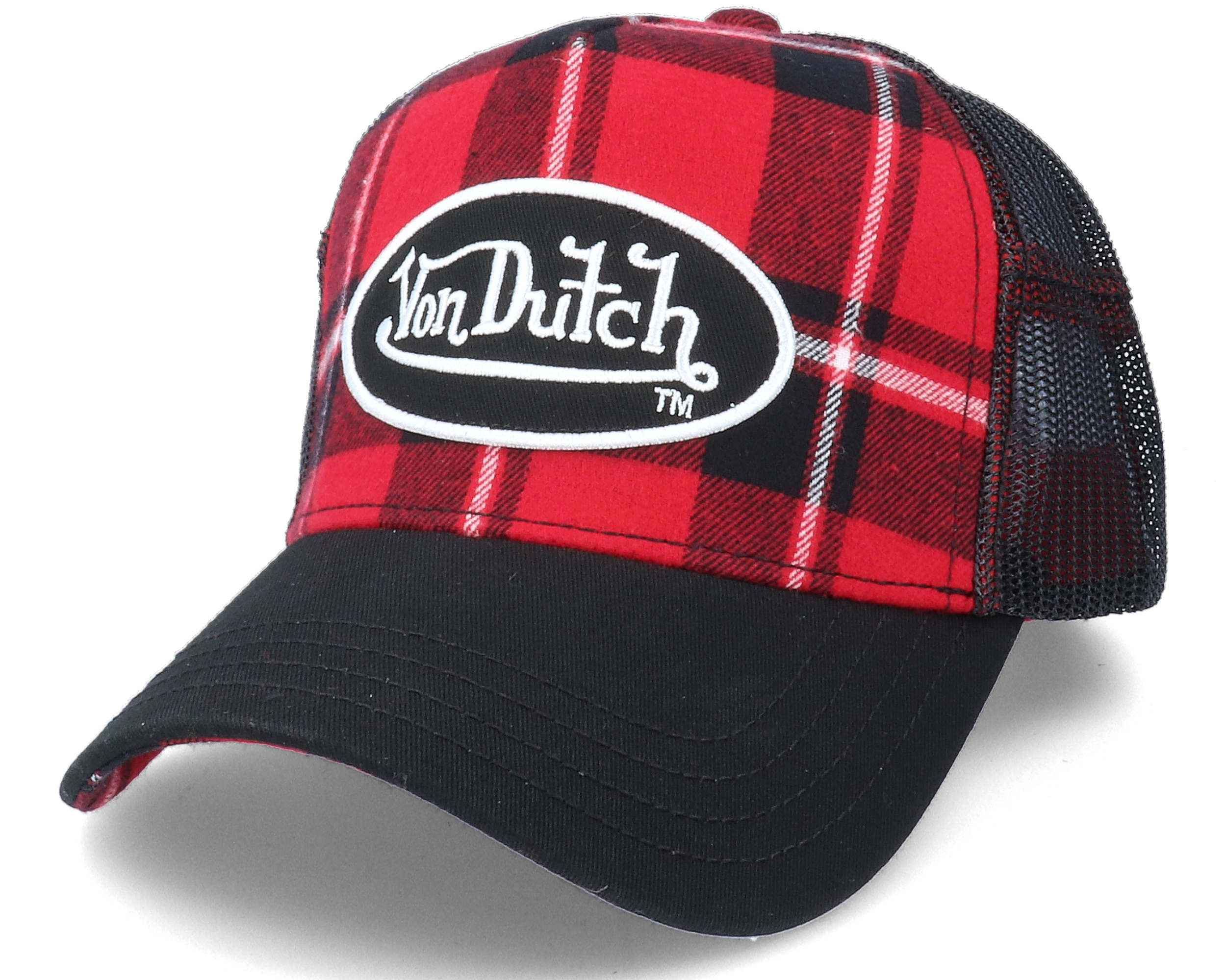 von dutch checkered hat