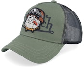 Bulldog Green/Black Trucker