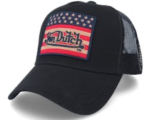 Flag Black Trucker - Von Dutch