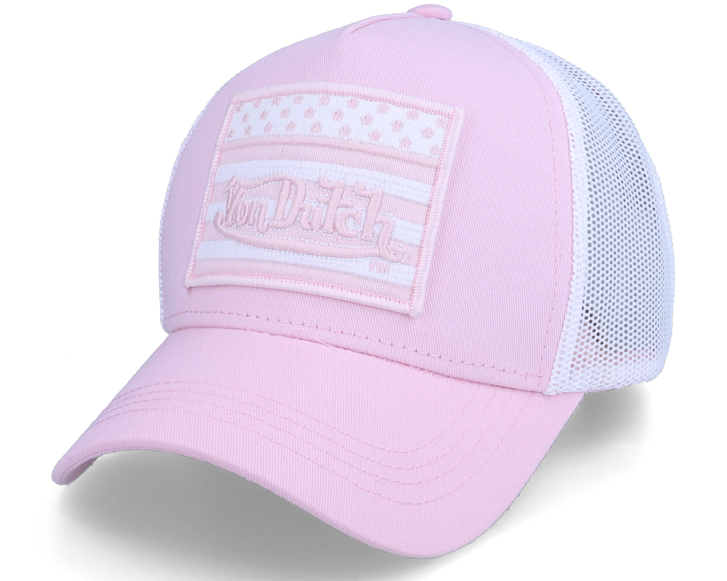 Pink Flag Trucker - Von Dutch cap | Hatstoreworld.com