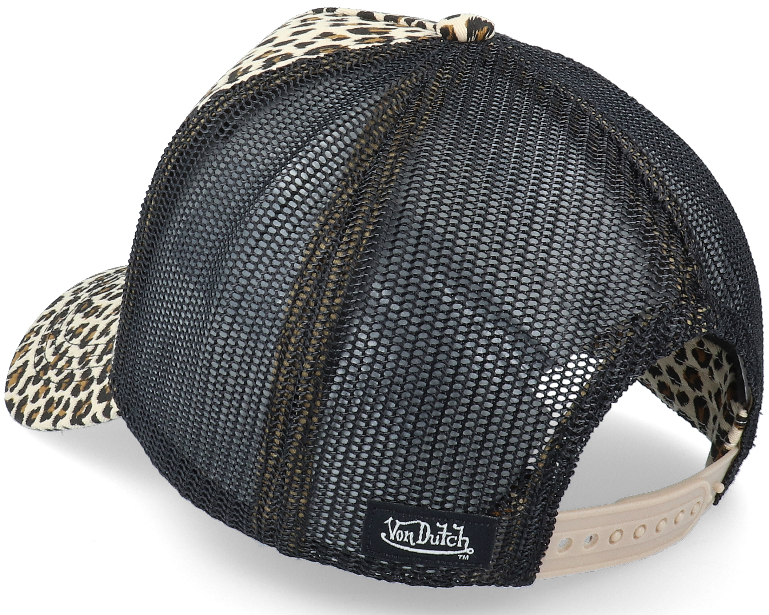 Women's Leopard/Black Trucker - Von Dutch