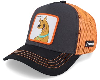 Scooby Doo Hee Black/Orange Trucker - Capslab cap
