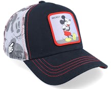 Disney Mickey Mouse Black Trucker - Capslab