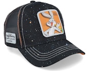Looney Tunes Bugs Bunny Black Trucker