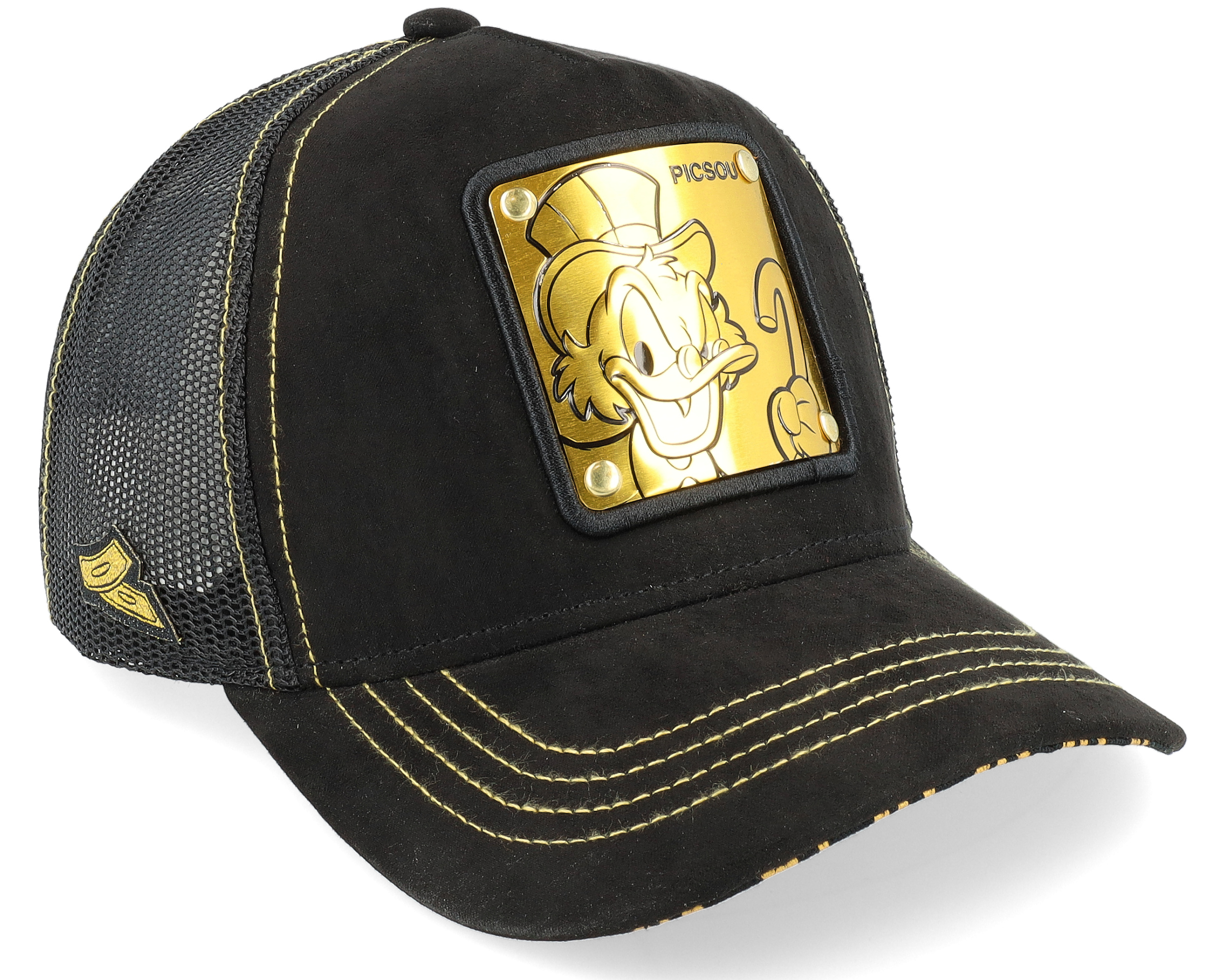 Disney Tag Scrooge 2 Black Trucker Capslab keps Hatstore.se