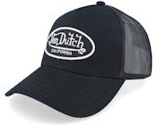 Oval Patch A-Frame Black Trucker