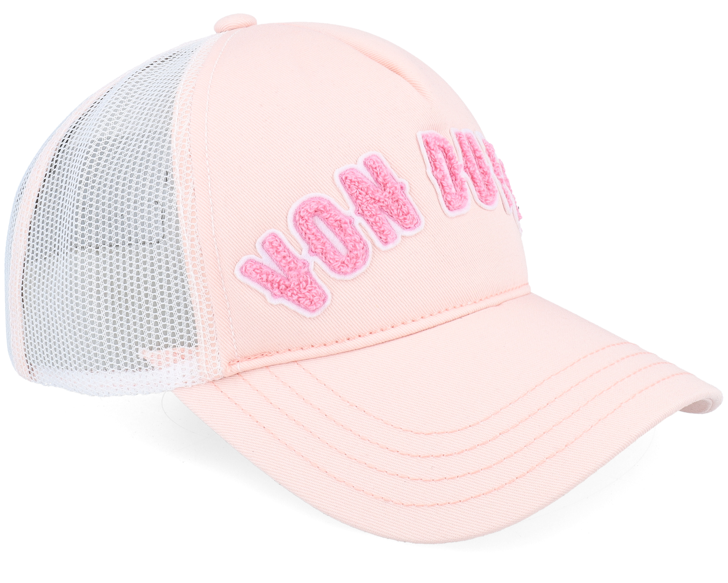 【Von Dutch】Terry Cloth ピンク Trucker キャップ 関税送料込 Von Dutch】ボン ダッチ◇Pink Stain Trucker キャップ 帽子