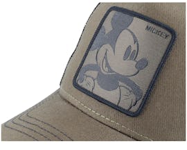 Hatstore Exclusive x Mickey Mouse Dark Green/Black Trucker - Capslab