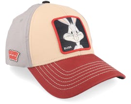 Looney Tunes Bugs Bunny Beige/Red/Grey Adjustable - Capslab