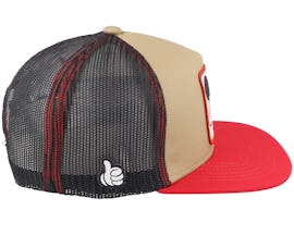 Disney Mickey Mouse Brown/Red/Black Trucker - Capslab