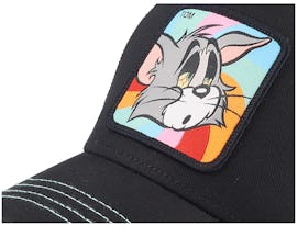 Tom & Jerry Tom Black Trucker - Capslab