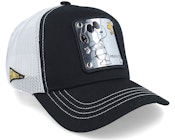 Peanuts Snoopy Black/Grey Trucker