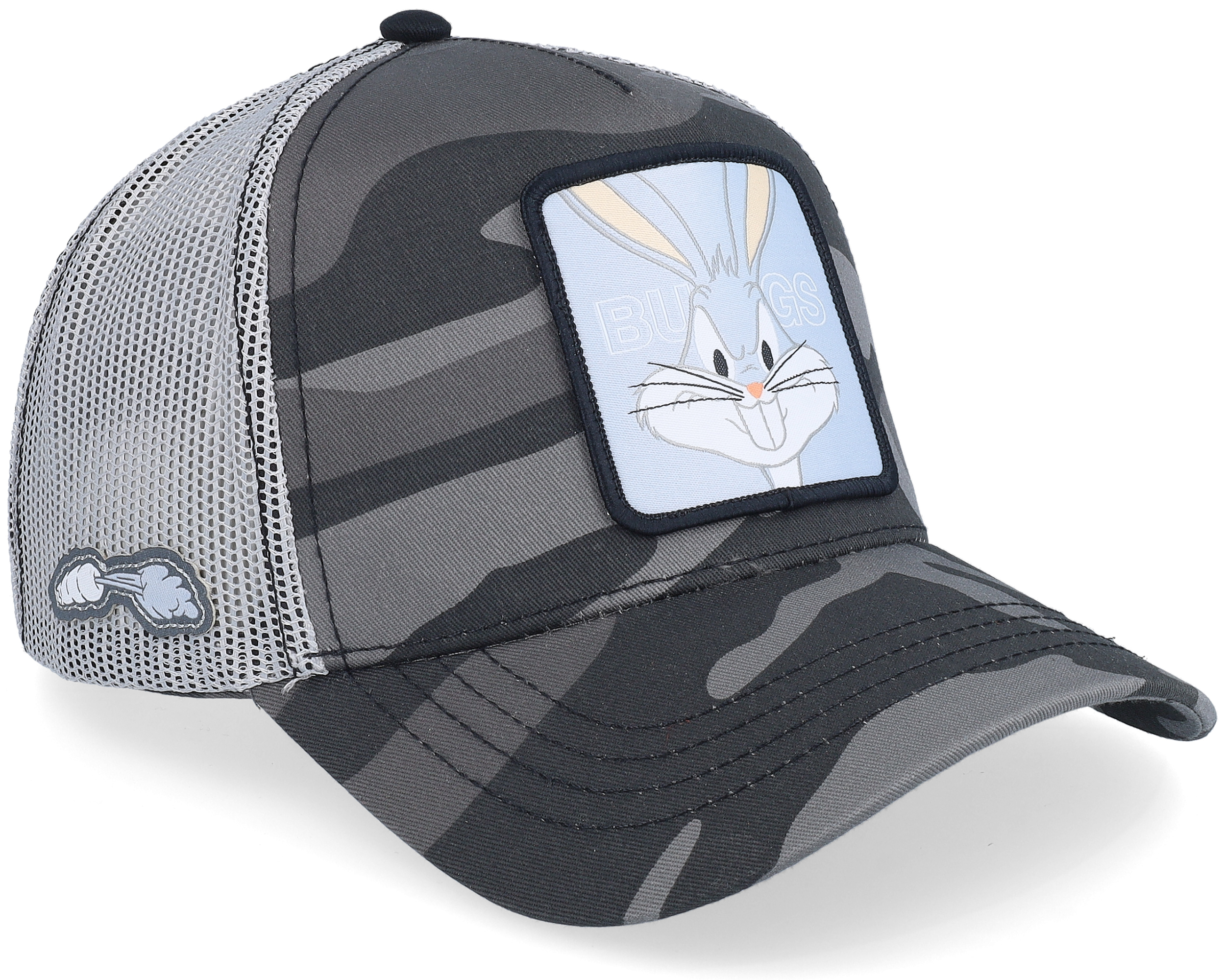 Looney Tunes Bugs Bunny Grey Trucker - Capslab cap | Hatstoreworld.com