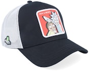 Rick & Morty Black/White Trucker