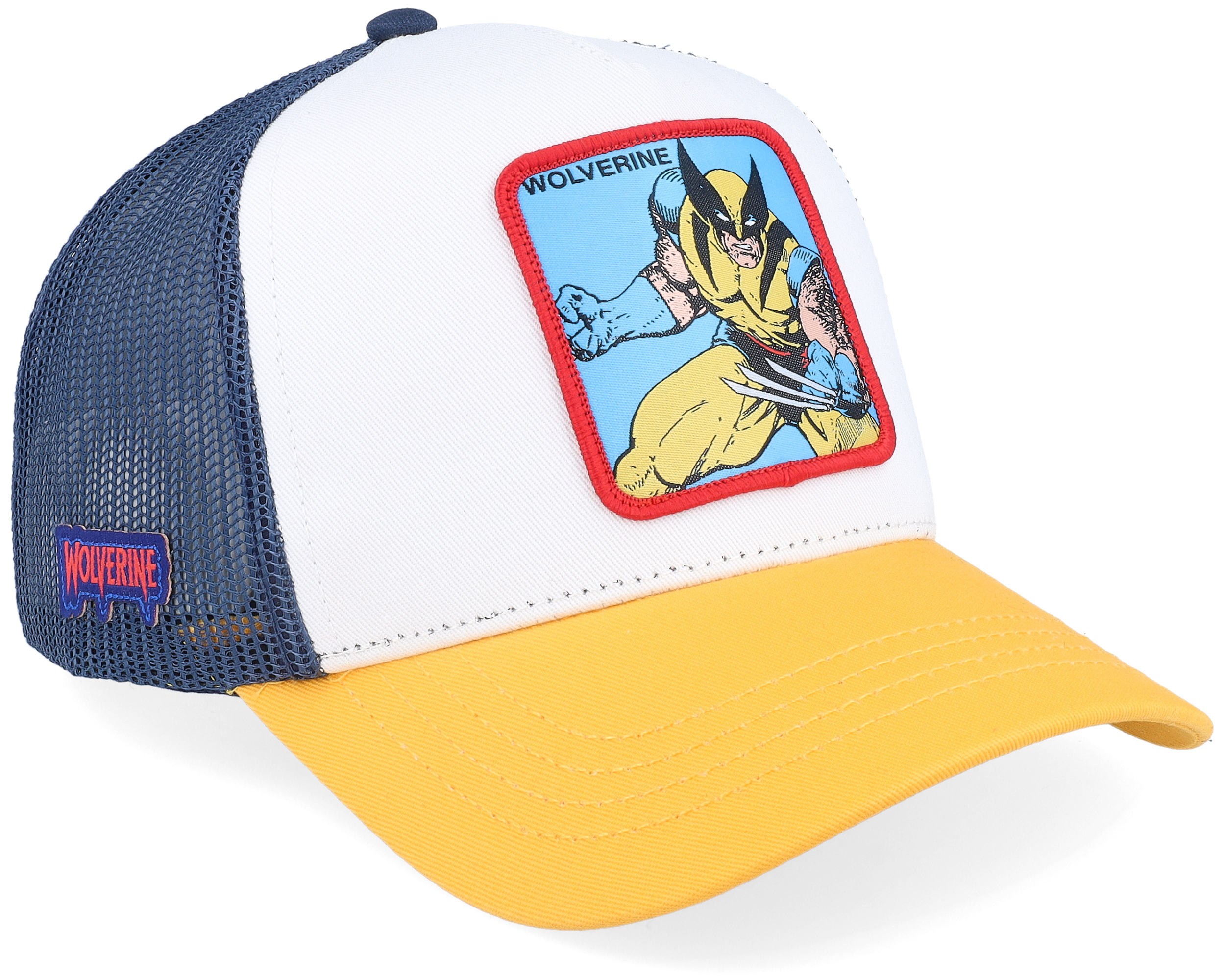 Marvel Wolverine Blue/White/Yellow Trucker - Capslab