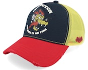Wolf Patch Yellow/Black/Red Trucker