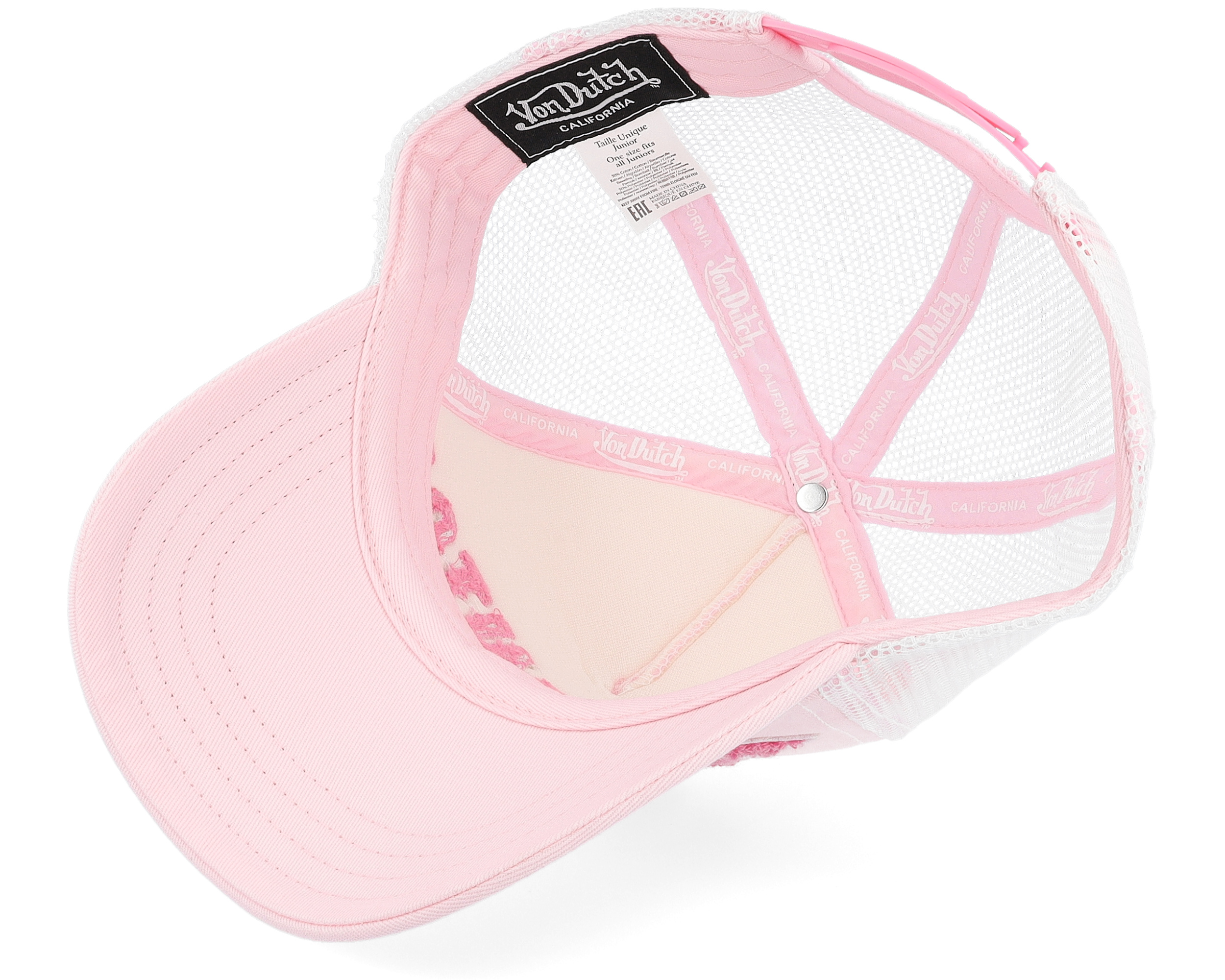 Kids Logo Patch Pink Trucker - Von Dutch | Hatstorecanada.com