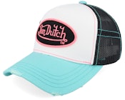 Kids Oval Patch Red/Yellow A-Frame Trucker