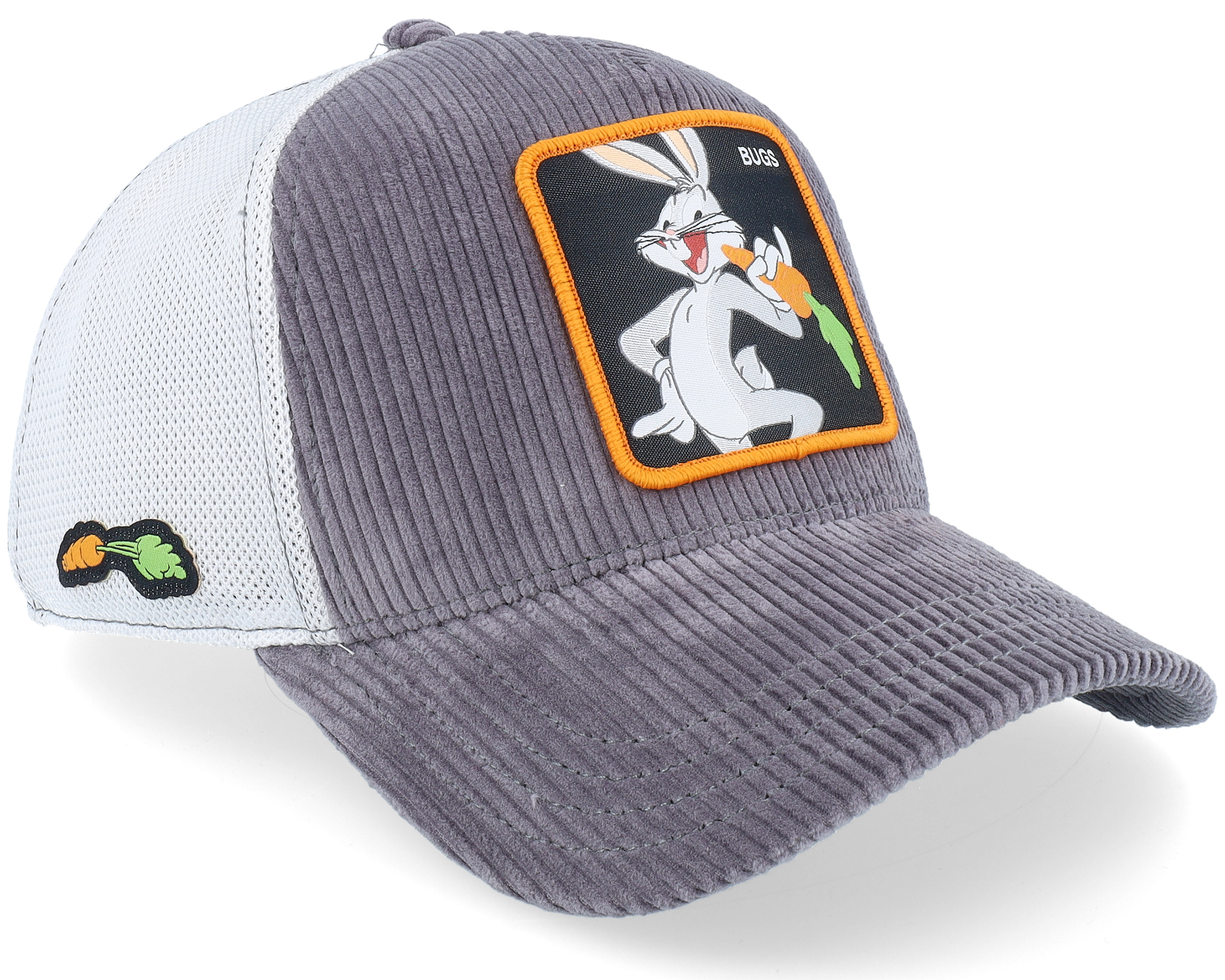 Looney Tunes Bugs Bunny Grey A-Frame Trucket - Capslab Cap ...