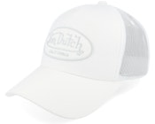 Oval Patch White Trucker