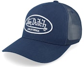 Oval Patch Navy Trucker