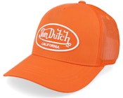 Oval Patch Orange A-Frame Trucker