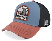 Patch Black/Blue/Red A-Frame Trucker