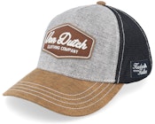 Patch Black/Grey/Brown A-Frame Trucker