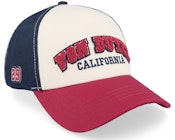 Patch/Embroidery Navy/White/Red A-Frame Trucker