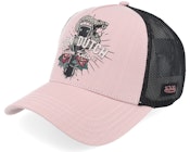Screen Print Black/Pink A-Frame Trucker